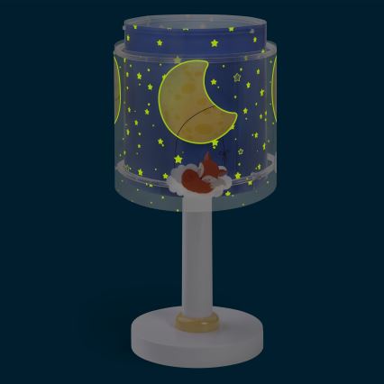 Dalber 76631 - LED lampka dziecięca MOON DREAMS 1xG4/4W/230V niebieska