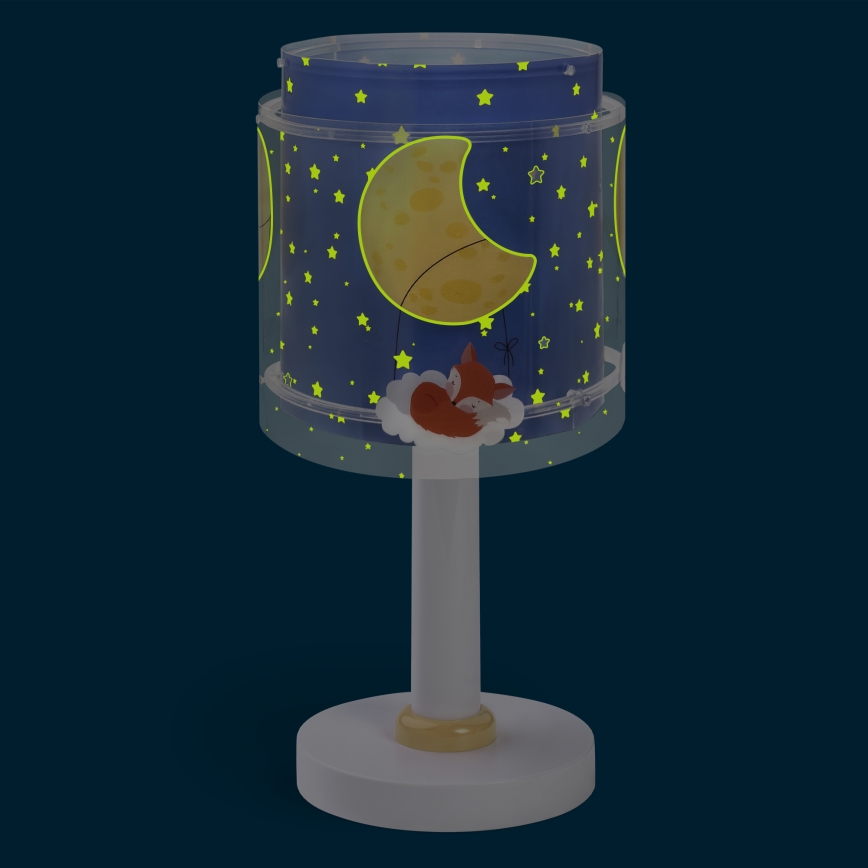 Dalber 76631 - LED lampka dziecięca MOON DREAMS 1xG4/4W/230V niebieska