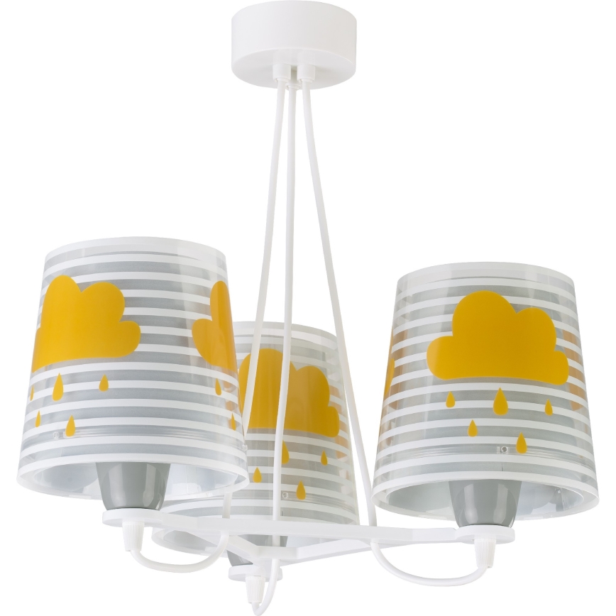 Dalber 81197E - Żyrandol dziecięcy LIGHT FEELING 3xE27/60W/230V