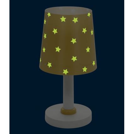 Dalber 82211A - Lampka dziecięca STAR LIGHT 1xE14/40W/230V żółta