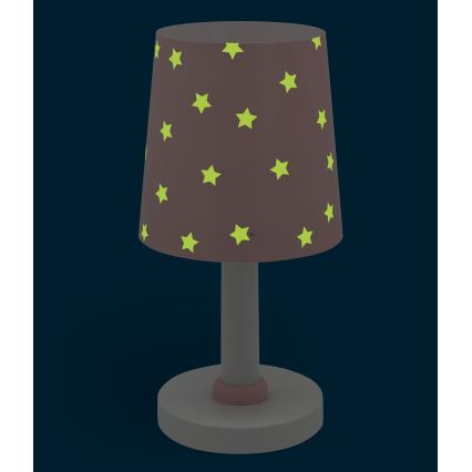 Dalber 82211S - Lampka dziecięca STAR LIGHT 1xE14/40W/230V różowa