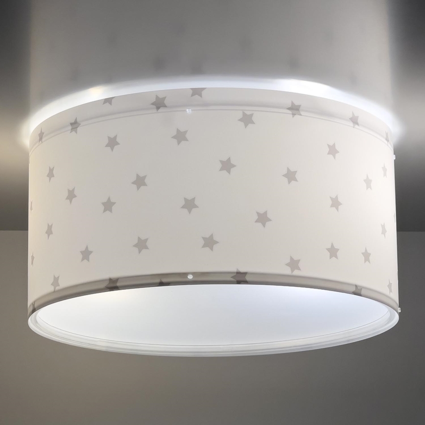 Dalber 82216B - Plafon dziecięcy STAR LIGHT 2xE27/60W/230V biały