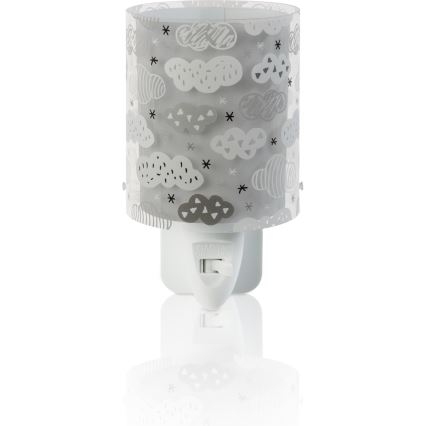 Dalber D-41415E - lampka LED do gniazdka CLOUDS 1xE14/0,5W/230V