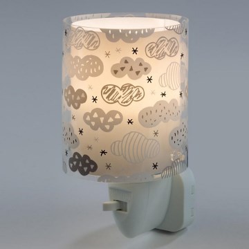 Dalber D-41415E - LED lampka do kontaktu CLOUDS 1xE14/0,5W/230V