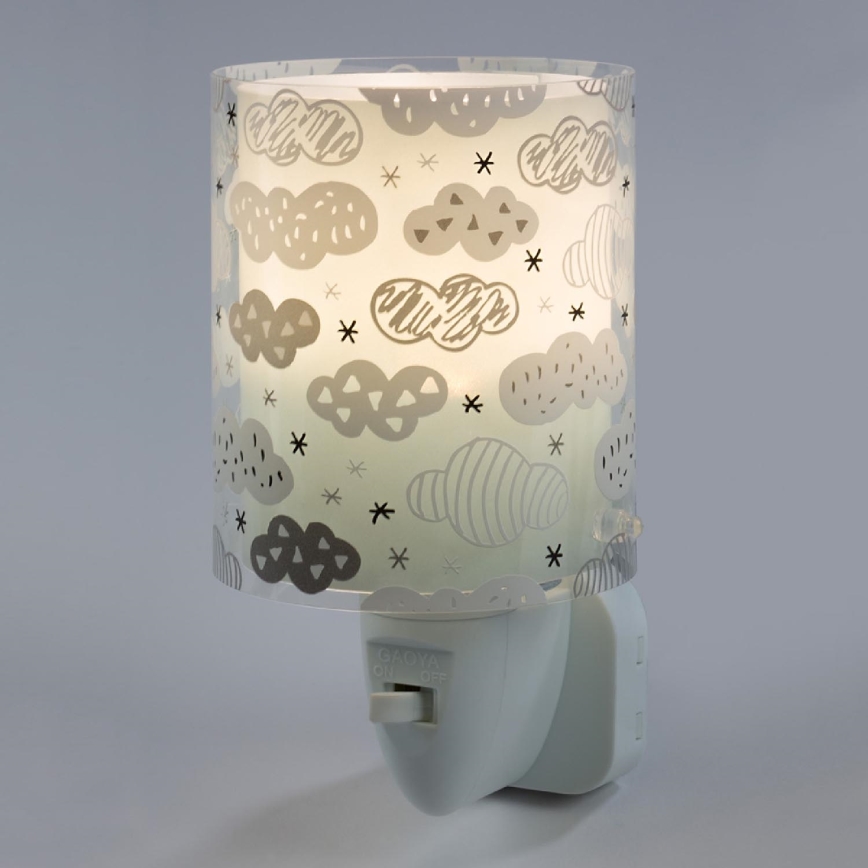Dalber D-41415H - LED lampka nocna CLOUDS 1xE14/0,5W/230V