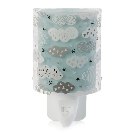Dalber D-41415H - LED Lampka dziecięca nocna CLOUDS 1xLED/0,3W/230V