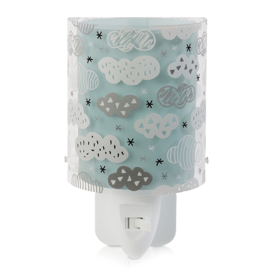 Dalber D-41415H - LED Lampka dziecięca nocna CLOUDS 1xLED/0,3W/230V