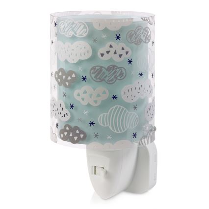 Dalber D-41415H - LED Lampka dziecięca nocna CLOUDS 1xLED/0,3W/230V