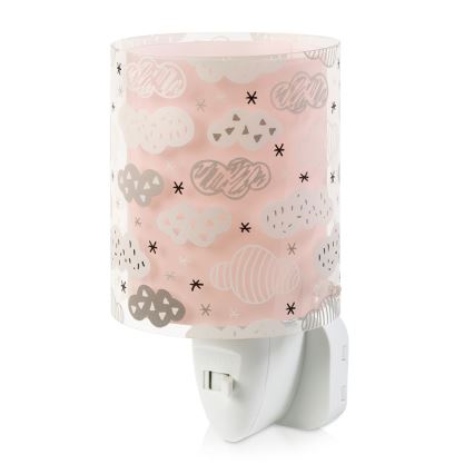 Dalber D-41415S - LED Lampka dziecięca nocna CLOUDS 1xLED/0,3W/230V