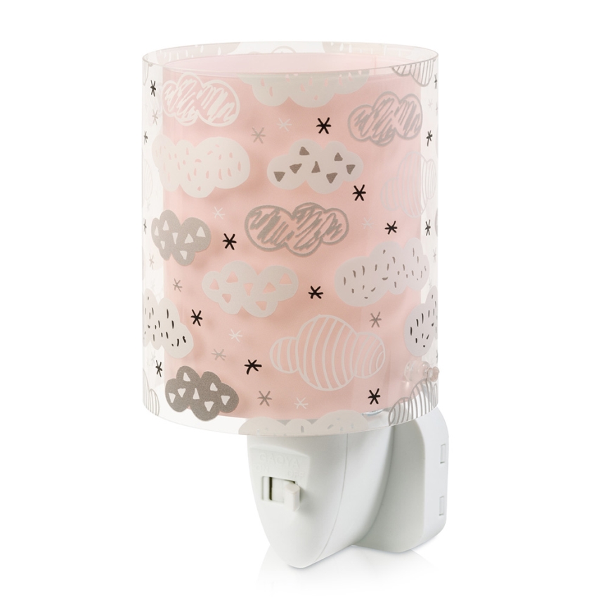 Dalber D-41415S - LED Lampka dziecięca nocna CLOUDS 1xLED/0,3W/230V