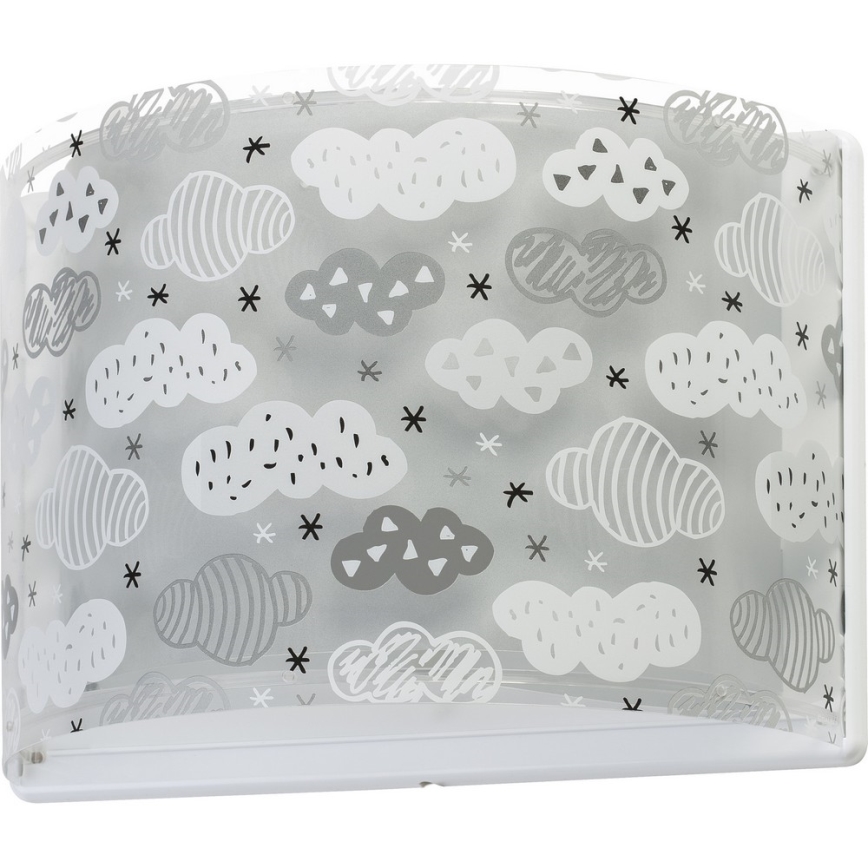 Dalber D-41418E - Kinkiet dziecięcy CLOUDS 1xE27/60W/230V