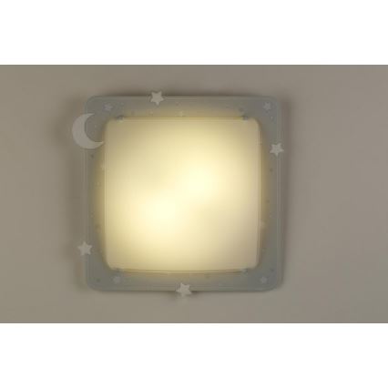 Dalber D-43236E - Plafon dziecięcy MOON LIGHT 2xE27/40W/230V