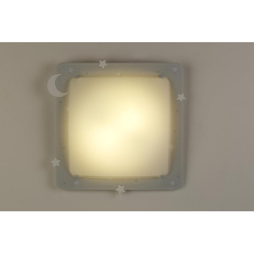Dalber D-43236E - Plafon dziecięcy MOON LIGHT 2xE27/40W/230V