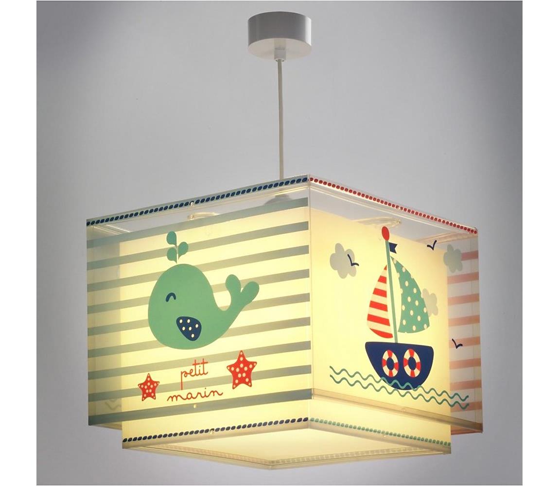 Dalber D-43422 - Lampa wisząca dziecięca PETIT MARIN 1xE27/60W/230V