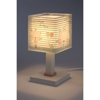 Dalber D-63321 - Lampka dziecięca LOVING CAT 1xE14/40W/230V