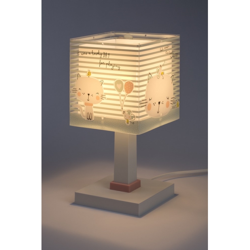 Dalber D-63321 - Lampka dziecięca LOVING CAT 1xE14/40W/230V