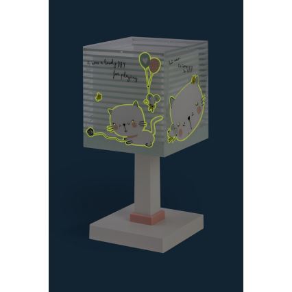 Dalber D-63321 - Lampka dziecięca LOVING CAT 1xE14/40W/230V
