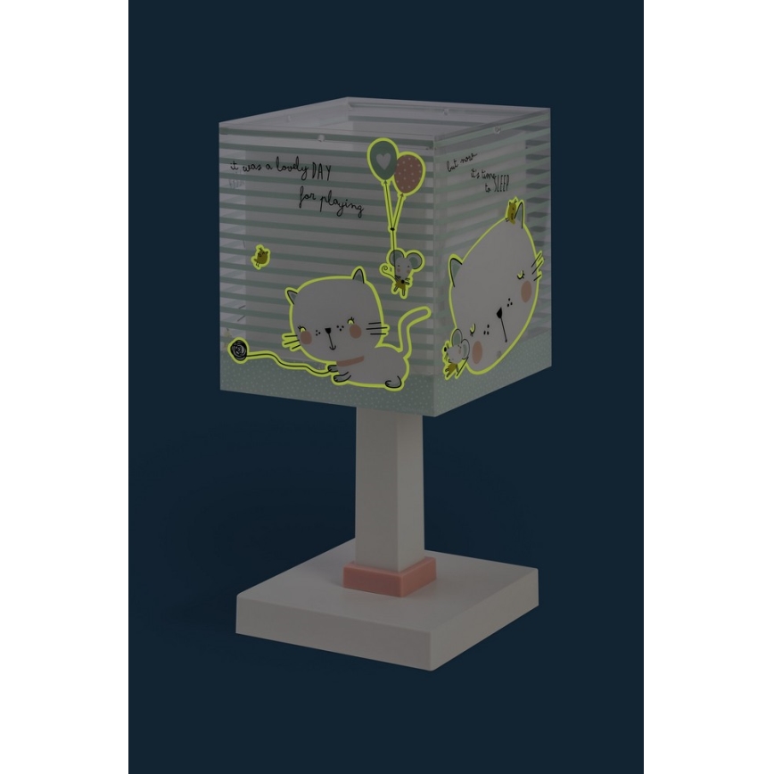 Dalber D-63321 - Lampka dziecięca LOVING CAT 1xE14/40W/230V