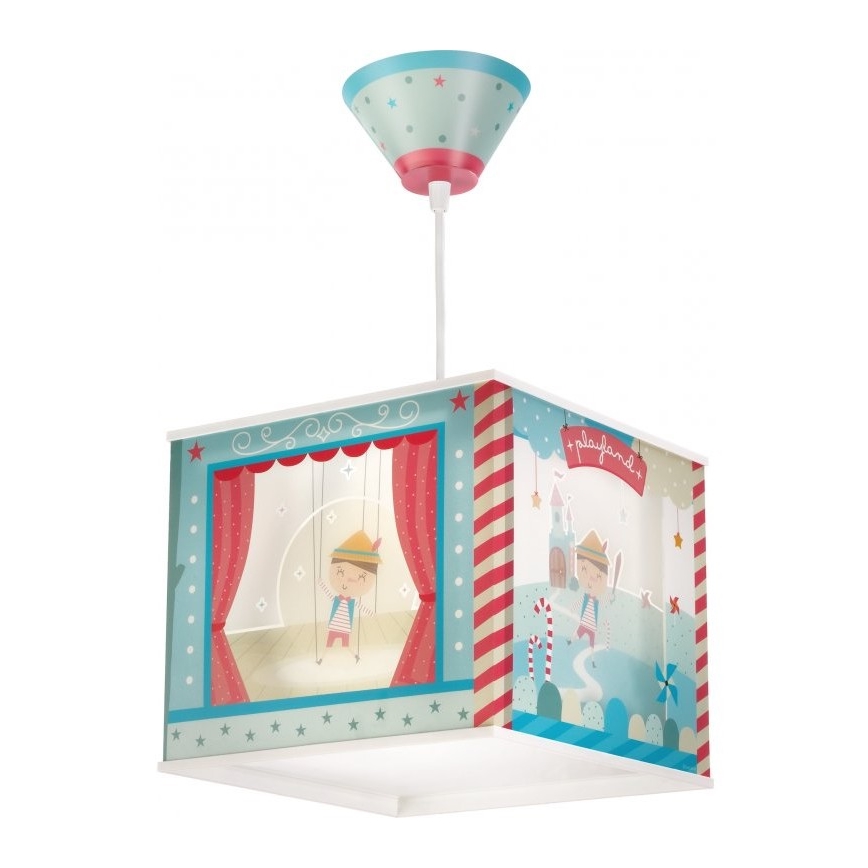 Dalber D-64472 - Lampa wisząca dziecięca PINOCCHIO 1xE27/60W/230V