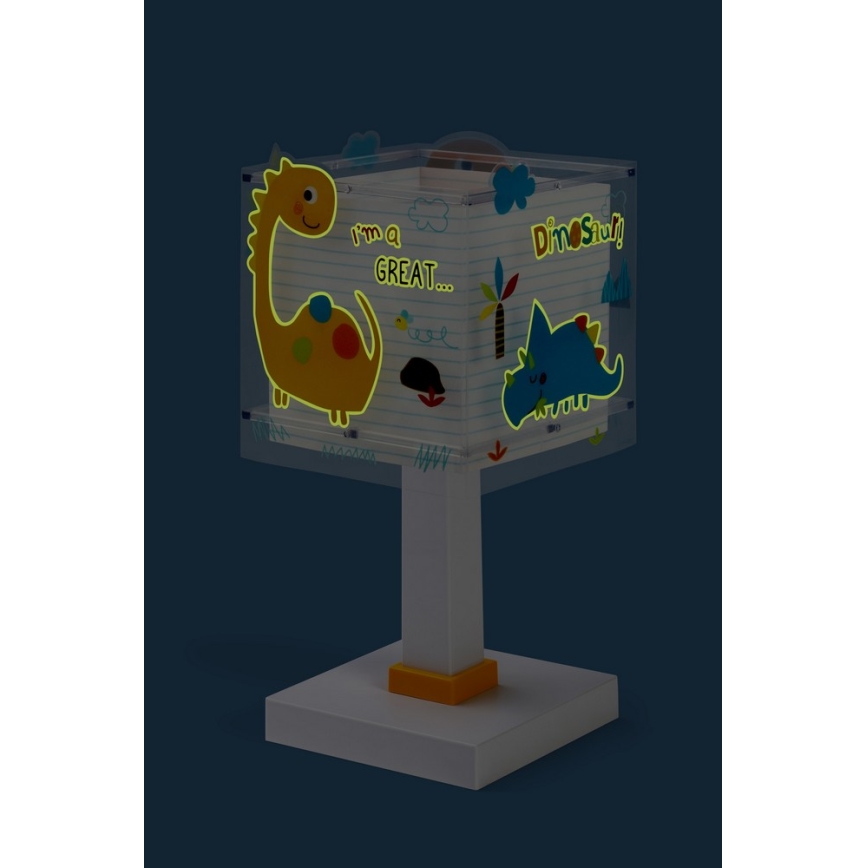 Dalber D-73451 - Lampka dziecięca DINOS 1xE14/40W/230V