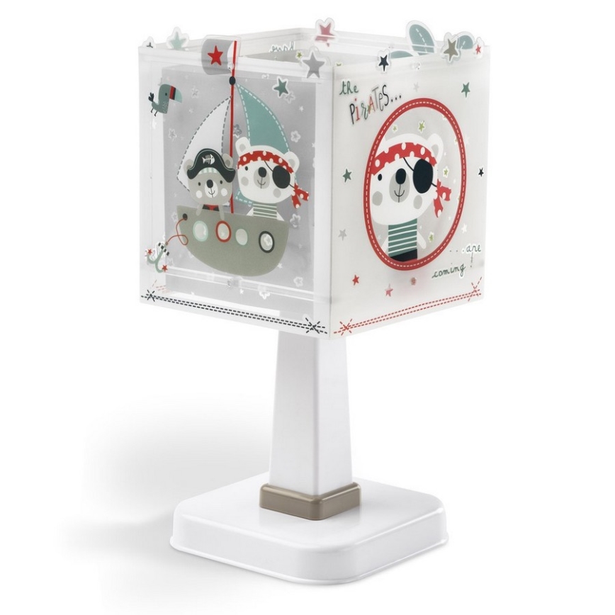 Dalber D-74551 - Lampka stołowa dziecięca PIRATES 1xE14/40W/230V