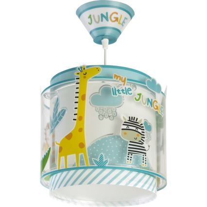 Dalber D-76112 - Żyrandol dziecięcy JUNGLE 1xE27/60W/230V