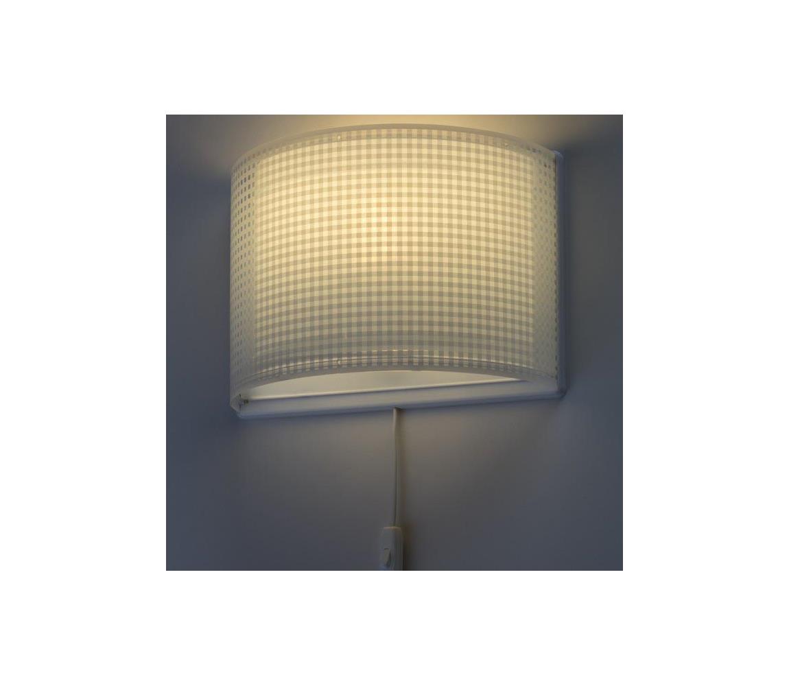 Dalber D-80228T - Kinkiet dziecięcy VICHY 1xE27/60W/230V