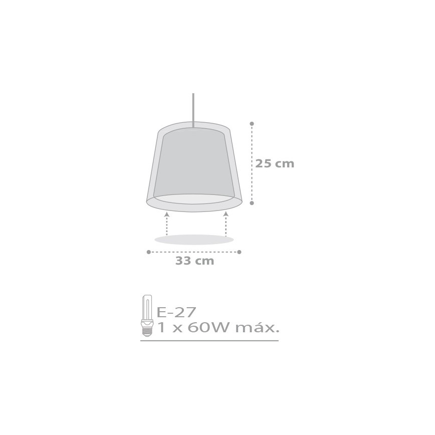 Dalber D-81212H - Żyrandol dziecięcy STARS 1xE27/60W/230V