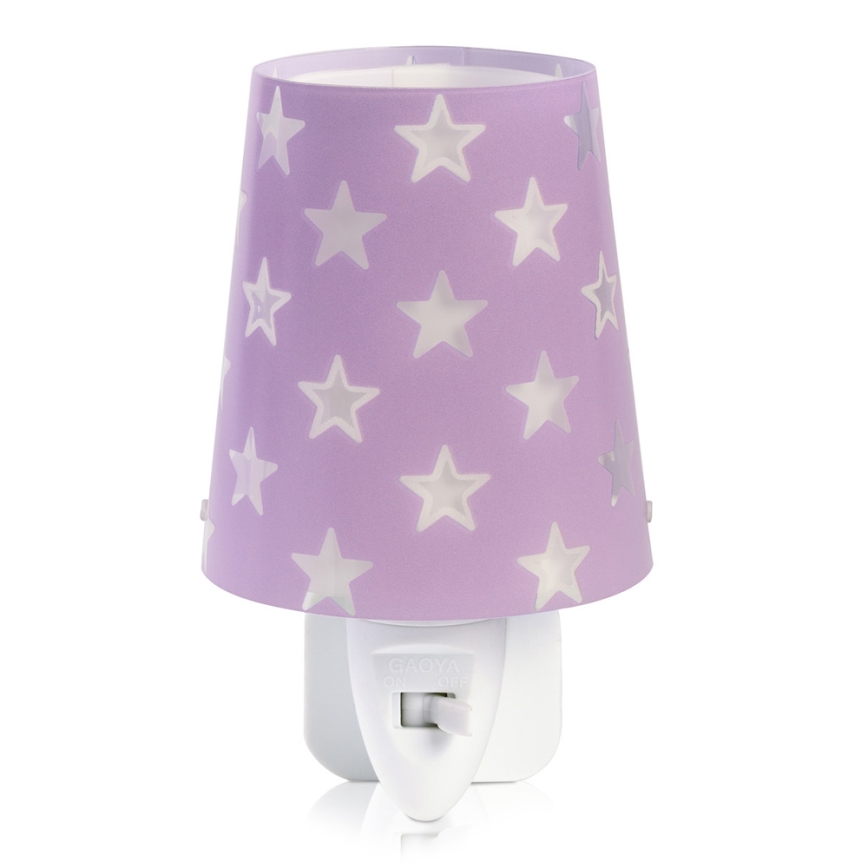 Dalber D-81215L - LED Lampka dziecięca nocna STARS 1xLED/0,3W/230V