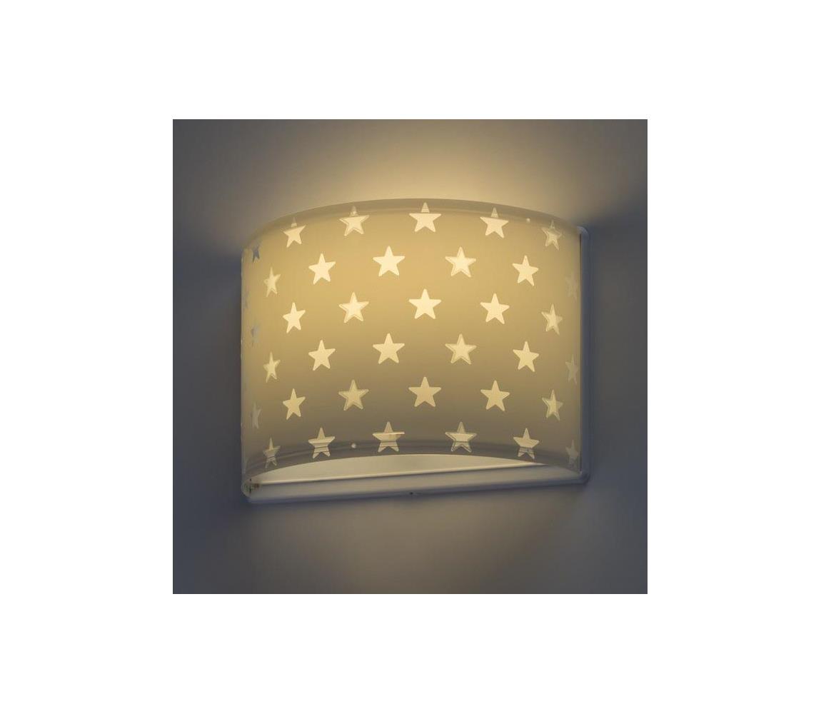 Dalber D-81218E - Kinkiet dziecięcy STARS 1xE27/60W/230V