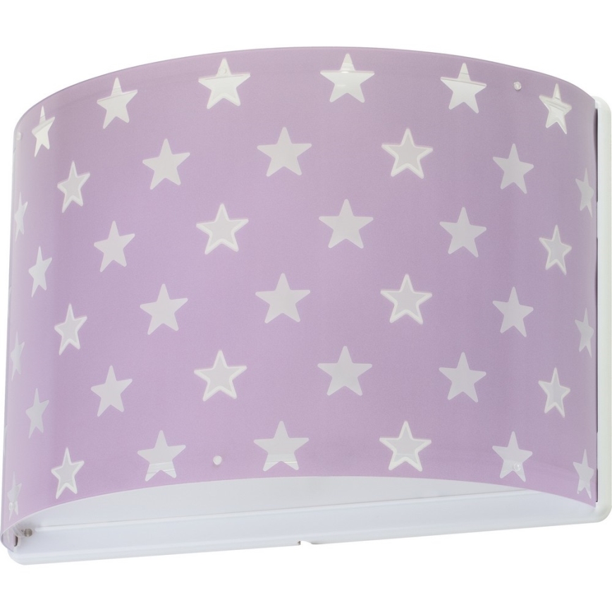 Dalber D-81218L - Kinkiet dziecięcy STARS 1xE27/60W/230V
