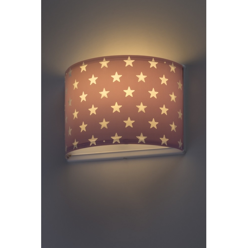 Dalber D-81218L - Kinkiet dziecięcy STARS 1xE27/60W/230V