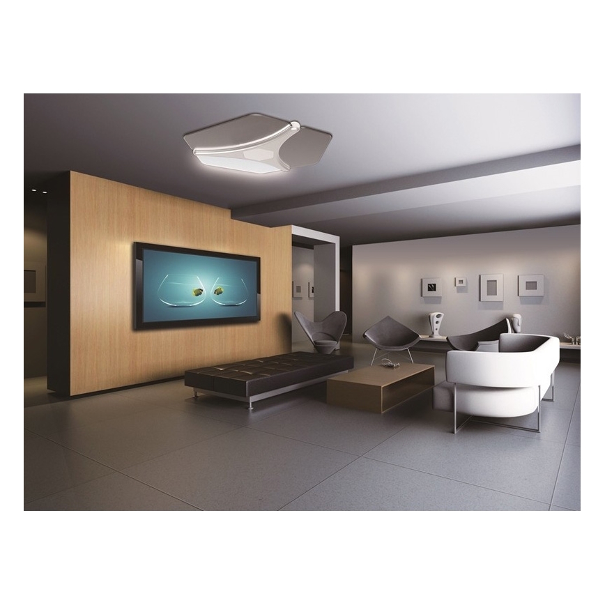 Dalen DL-2S PLUS - LED Plafon z pilotem LED/56W/230V