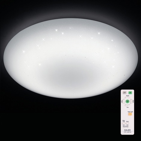 Dalen DL-C408TX - LED lampa sufitowa z regulacją światła STAR SKY LED/56W/230V