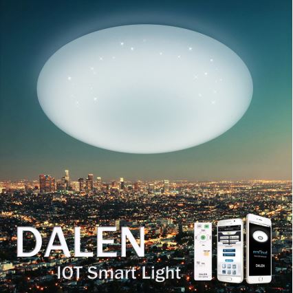 Dalen DL-C415TXW - LED Lampa sufitowa STAR SKY LED/38W/230V