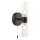 Där Lighting BOL0922 - Kinkiet łazienkowy BOLTON 2xG9/5W/230V IP44 czarny