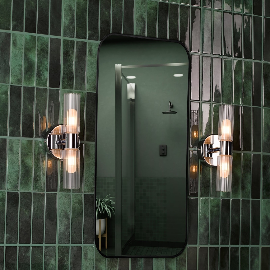 Där Lighting BOL0950 - Kinkiet łazienkowy BOLTON 2xG9/5W/230V IP44 chrom błyszczący