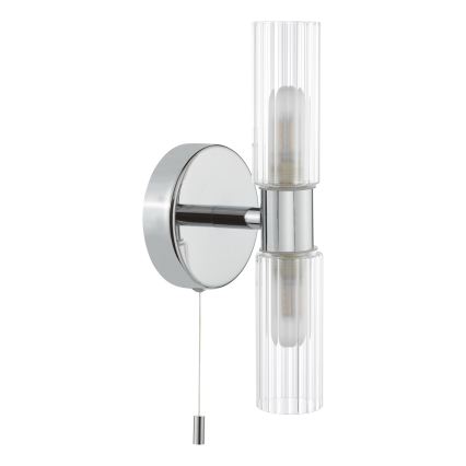 Där Lighting BOL0950 - Kinkiet łazienkowy BOLTON 2xG9/5W/230V IP44 chrom błyszczący