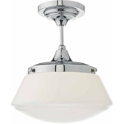Där Lighting CAD0150 - Łazienkowy przysufitowy żyrandol CADEN 1xE27/60W/230V IP44 błyszczący chrom