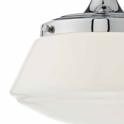 Där Lighting CAD0150 - Łazienkowy przysufitowy żyrandol CADEN 1xE27/60W/230V IP44 błyszczący chrom