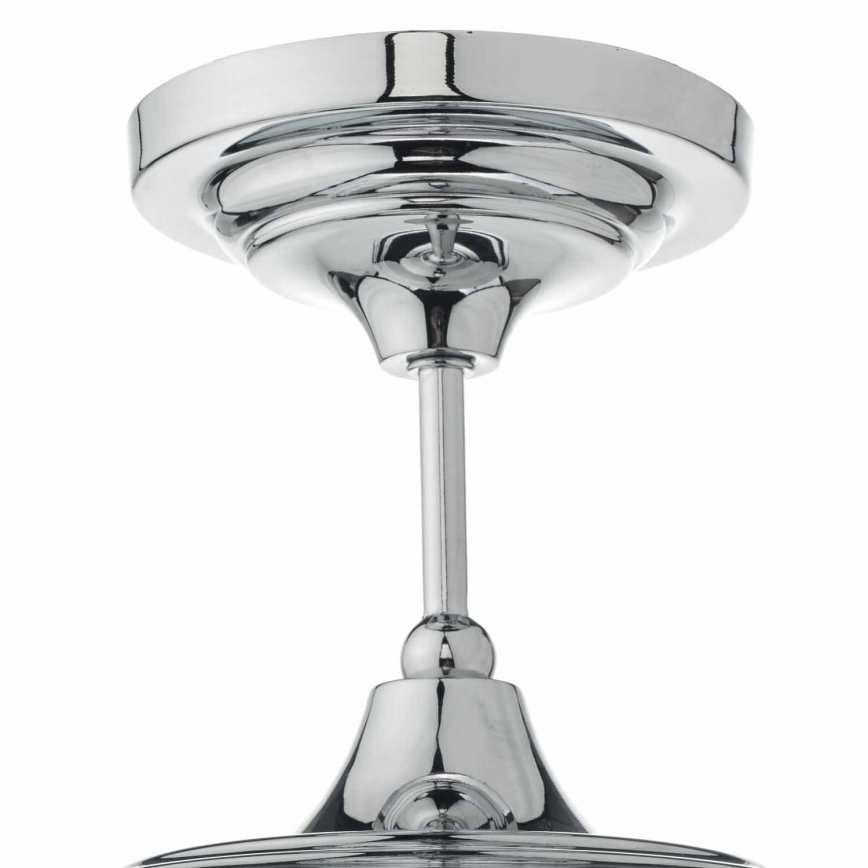 Där Lighting CAD0150 - Łazienkowy przysufitowy żyrandol CADEN 1xE27/60W/230V IP44 błyszczący chrom