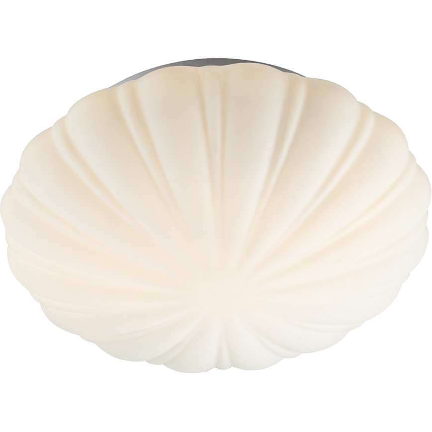 Där Lighting CAF502 - Plafon łazienkowy CAFE 1xE27/60W/230V, Ø 27 cm, IP44, biały
