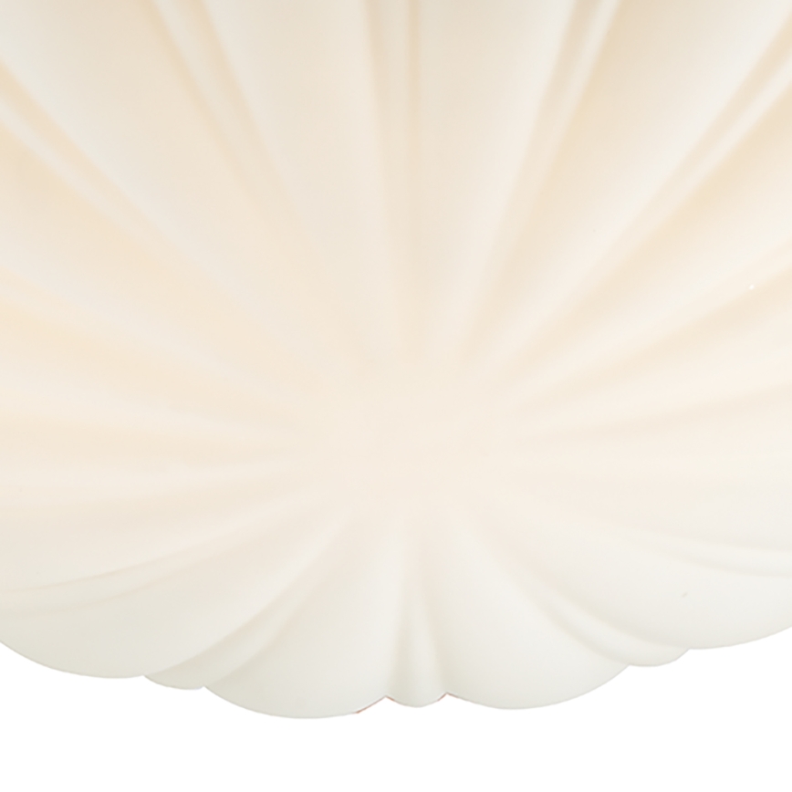 Där Lighting CAF502 - Plafon łazienkowy CAFE 1xE27/60W/230V, Ø 27 cm, IP44, biały