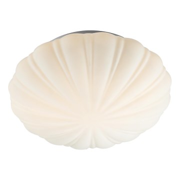 Där Lighting CAF502 - Plafon łazienkowy CAFE 1xE27/60W/230V, Ø 27 cm, IP44, biały