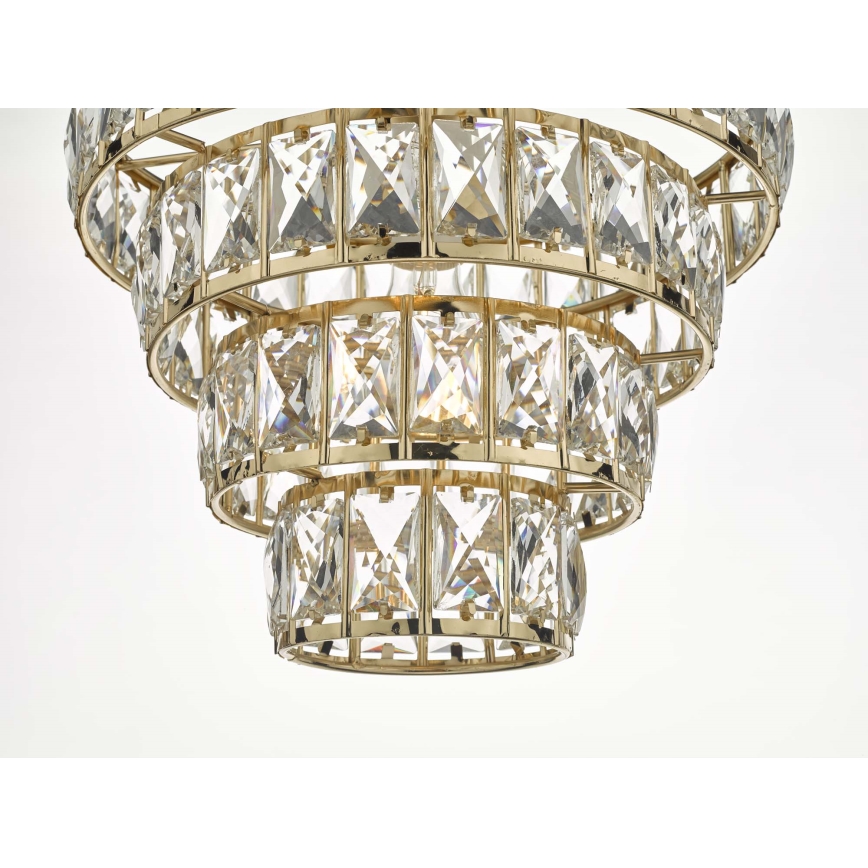 Där Lighting CER0135 - Żyrandol na łańcuchu CERYS 1xE27/60W/230V złoty