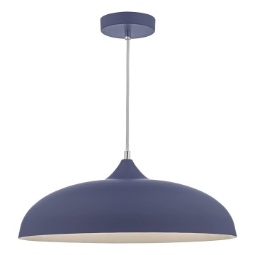 Där Lighting KAE0123 - Lampa wisząca na przewodzie KAELAN 1xE27/60W/230V niebieska