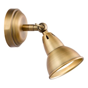 Där Lighting NAT0742 - Kinkiet punktowy NATHANIEL 1xGU10/11W/230V mosiądz
