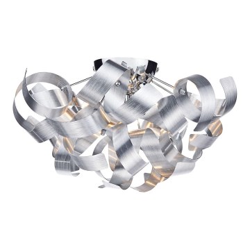 Där Lighting RAW0450 - Lampa sufitowa RAWLEY 4xG9/25W/230V matowy chrom