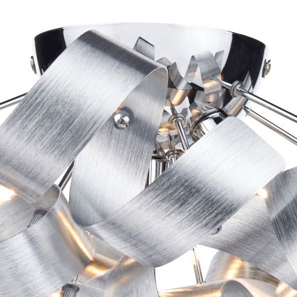 Där Lighting RAW0450 - Lampa sufitowa RAWLEY 4xG9/25W/230V matowy chrom