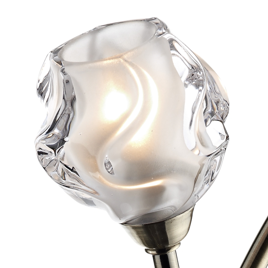 Där Lighting SEA0975 - Kinkiet SEATTLE 2xG9/40W/230V mosiądz